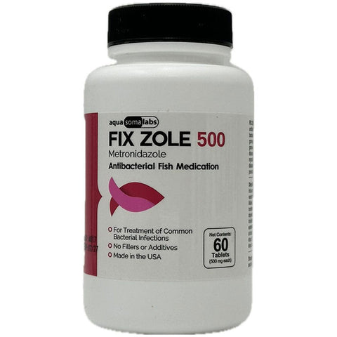 Fix Zole (Metronidazole) Tablets Fish Antibiotics