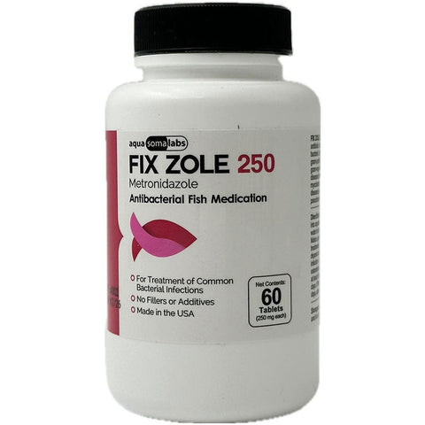 Fix Zole (Metronidazole) Tablets Fish Antibiotics