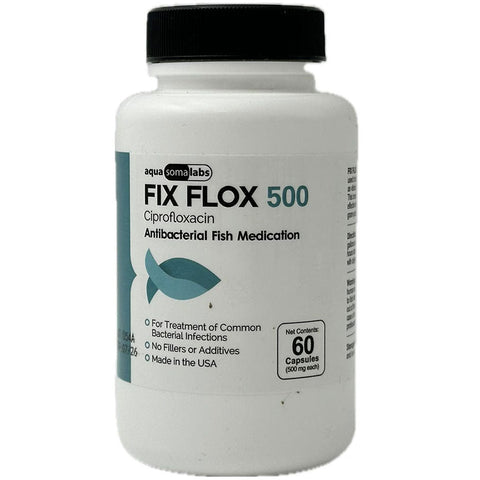 Fix Flox (Ciproflaxcin) Capsules Fish Antibiotics