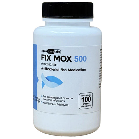 Fix Mox (Amoxicillin) Capsules Fish Antibiotics