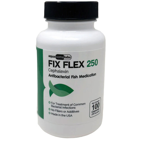 Fix Flex (Cephalexin) Capsules Fish Antibiotics